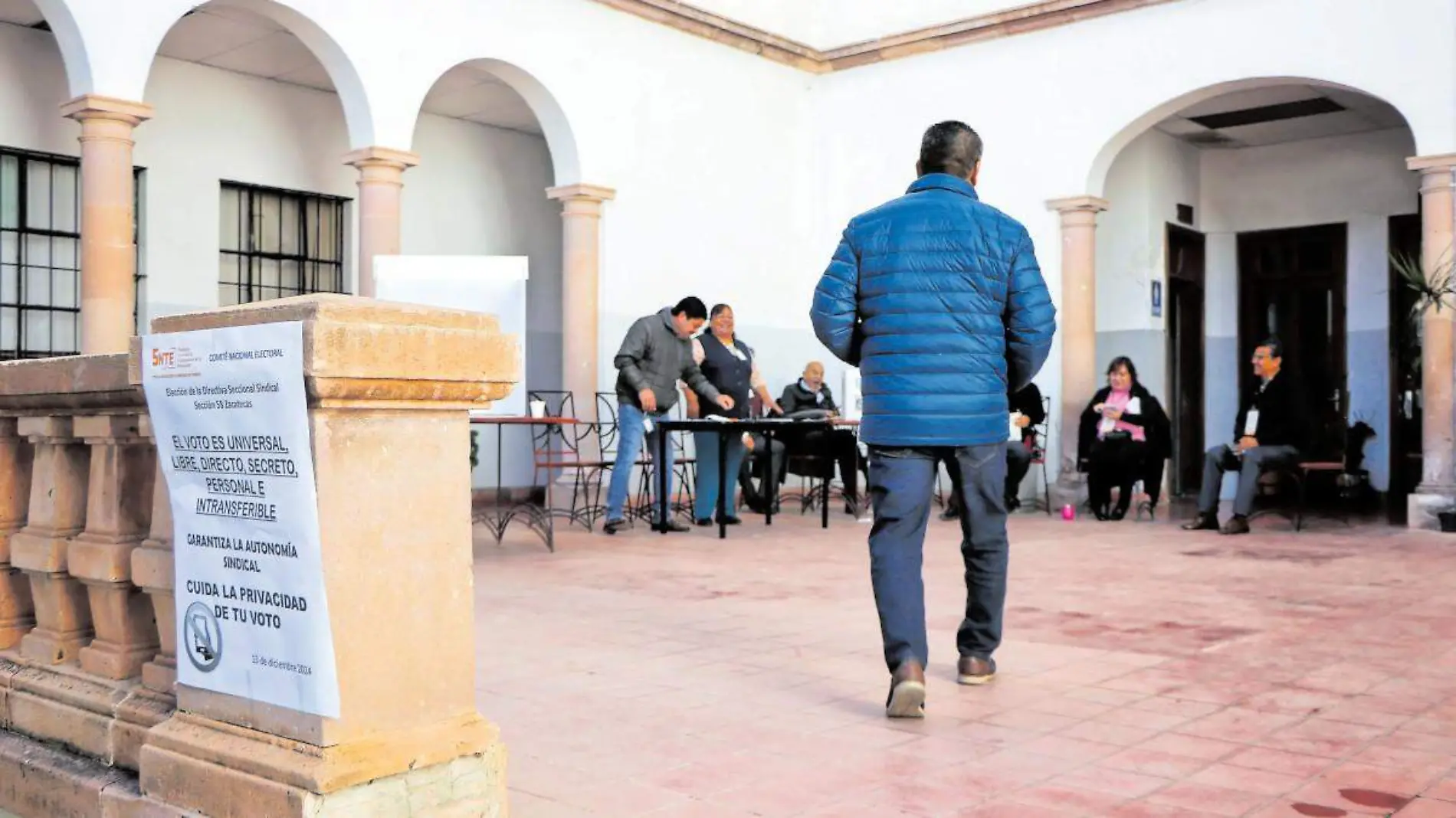 Jornada electoral del SNTE Zacatecas